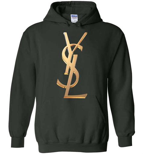 ysl men hoodies|st laurent flannel hoodie.